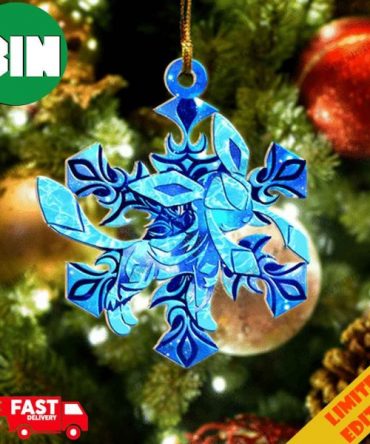 Tribal Glaceon Christmas Tree Decorations Pokemon Fan Gifts 2023 Ornament