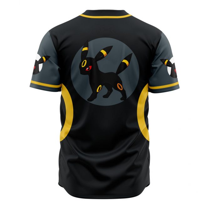 Stylish Umbreon Baseball Jersey - Premium Anime Fan Apparel For Gamers & Collectors - Image 2