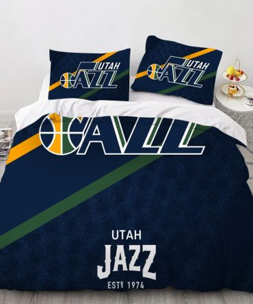 Utah Basketball Sport Bedding Set