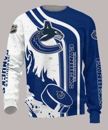 Vancouver Canucks Ugly Christmas Sweater, NHL Christmas Sweater