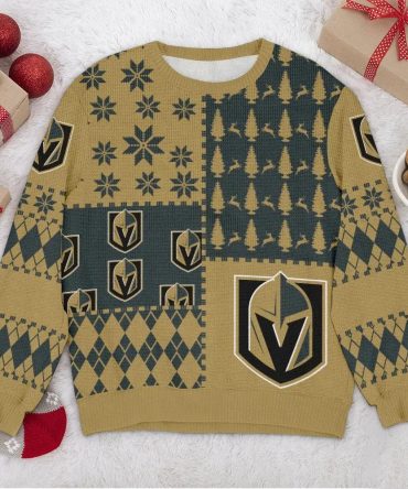 Vegas Golden Knights NHL Ugly Christmas Sweater, NHL Christmas Sweater