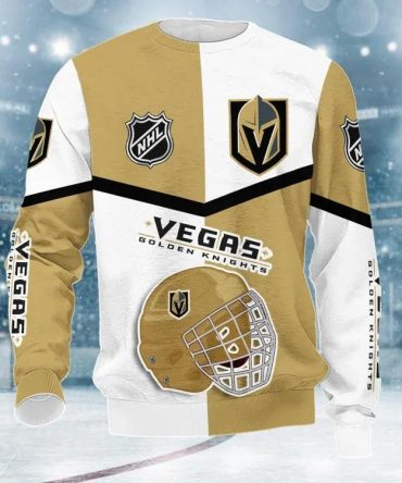 Vegas Golden Knights Ugly Christmas Sweater, NHL Christmas Sweater