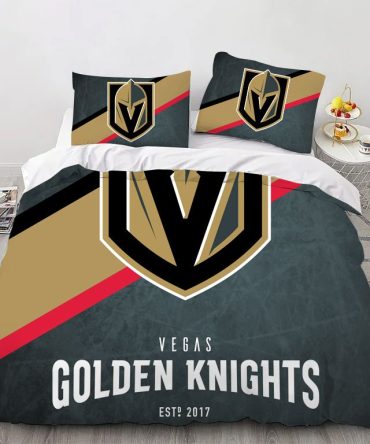 Vegas Hockey Sport Bedding Set