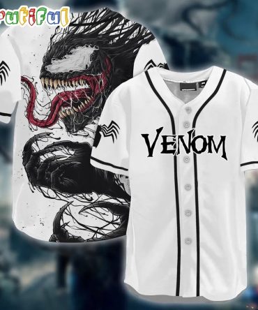 Venom Baseball Jersey, Venom The Last Dance Jersey