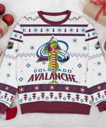 Special Release Colorado Avalanche NHL Ugly Sweater All Over Prints Christmas Season HONHL170924SW18CA