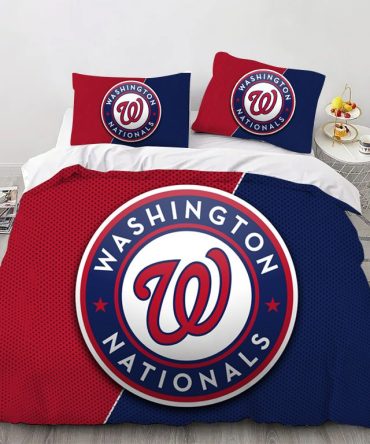 Washington Baseball Sport Bedding Set