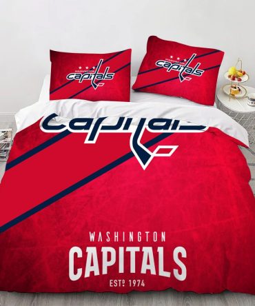 Washington Hockey Sport Bedding Set