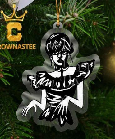 Wednesday Addams Dancing Acrylic Christmas Tree Decoration Ornament
