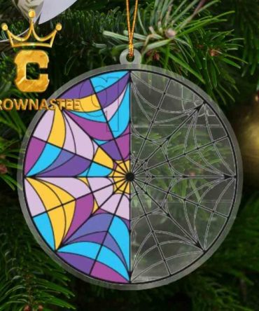 Wednesday Addams Window Acrylic Christmas Tree Decor Ornament