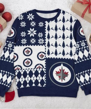 Winnipeg Jets NHL Ugly Christmas Sweater, NHL Christmas Sweater