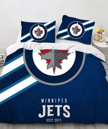 Winnipeg Hockey Sport Bedding Set