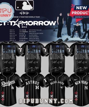 All Team MLB TXT Tomorrow x Together Baseball Jersey