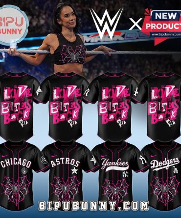 All Team MLB X AJ Lee Has Returned WWE Baseball Jersey