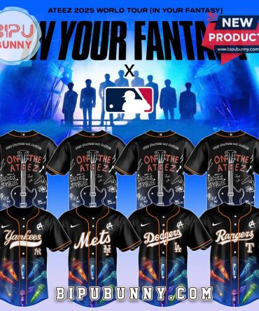 All Team MLB x ATEEZ 2025 World Tour Baseball Jersey