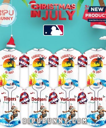 All Team MLB x Christmas July Santa 2025 Baseball Jersey