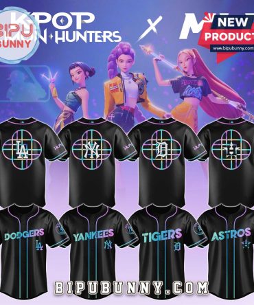 All Team MLB x KPop Demon Hunters Baseball Jersey