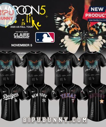 All Team MLB x Maroon 5 Baseball Jersey
