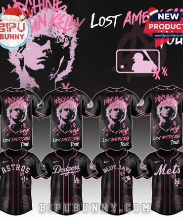 All Team MLB x MGK Tour Baseball Jersey 2025