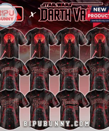 All Teams MLB x Star Wars Darth Vader Baseball Jersey