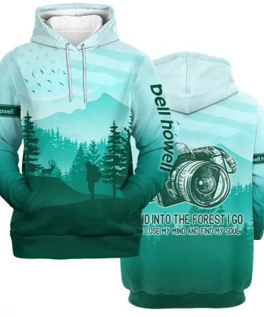 And Into The Forest I Go To Lose My Mind And Find My Soul Bell &amp; Howell Photography Videography All Over Prints BL281024A1BH - Hoodie