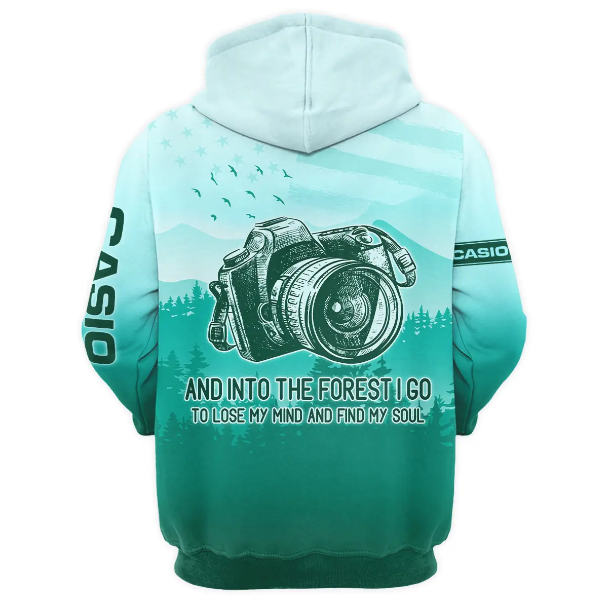 And Into The Forest I Go To Lose My Mind And Find My Soul Casio Photography Videography All Over Prints BL281024A1CS - Hoodie - Image 3