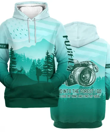 And Into The Forest I Go To Lose My Mind And Find My Soul Fujifilm Photography Videography All Over Prints BL281024A1FJF - Hoodie