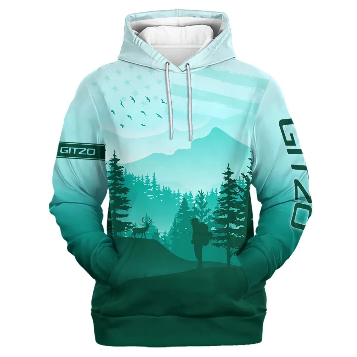 And Into The Forest I Go To Lose My Mind And Find My Soul Gitzo Photography Videography All Over Prints BL281024A1GZ - Hoodie - Image 2