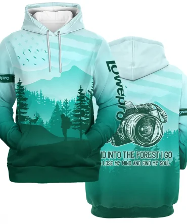 And Into The Forest I Go To Lose My Mind And Find My Soul Lowepro Photography Videography All Over Prints BL281024A1LP - Hoodie