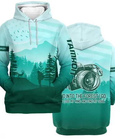 And Into The Forest I Go To Lose My Mind And Find My Soul Tamron Photography Videography All Over Prints BL281024A1TR - Hoodie