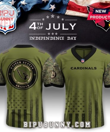 Arizona Cardinals NFL x Independence Day Baseball Jersey