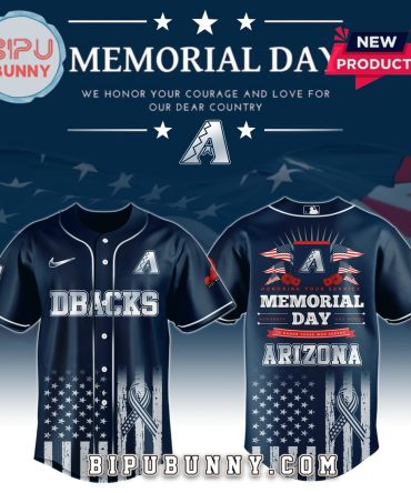 Arizona Diamondbacks 2025 Memorial Day Baseball Jersey