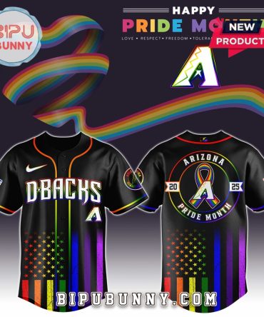 Arizona Diamondbacks Happy Pride Month Baseball Jersey