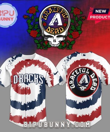 Arizona Diamondbacks MLB x Grateful Dead Baseball Jersey