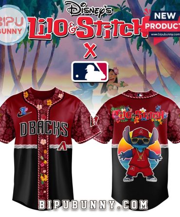 Arizona Diamondbacks x Lilo and Stitch Baseball Jersey 2025