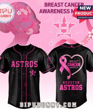 Astros x Breast Cancer Awareness Month Baseball Jersey