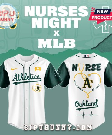 Athletics MLB Nurses Game Night Baseball Jersey
