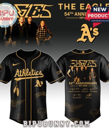 Athletics MLB x Eagles Band Music 2025 Baseball Jersey