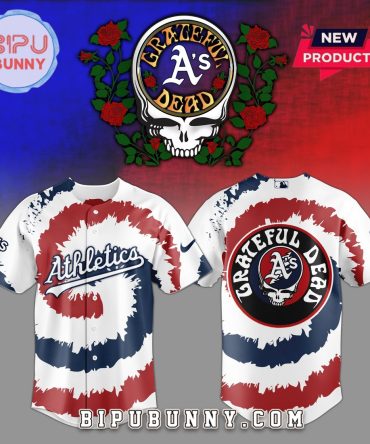 Athletics MLB x Grateful Dead Baseball Jersey