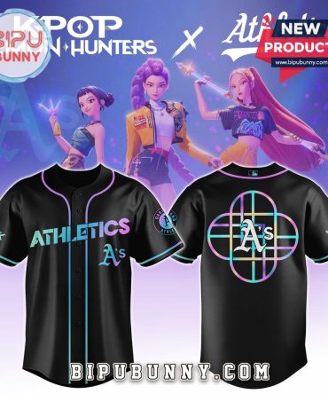 Athletics MLB x KPop Demon Hunters Baseball Jersey