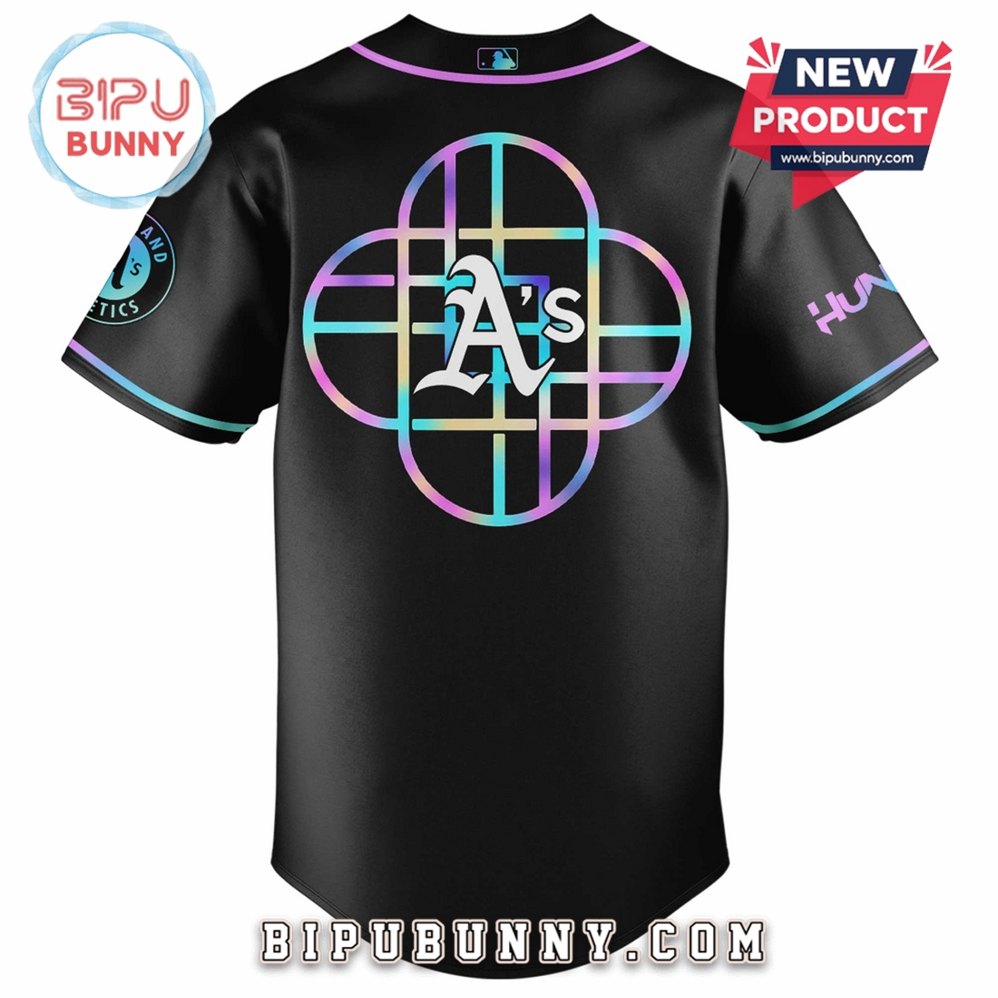 Athletics MLB x KPop Demon Hunters Baseball Jersey - Image 3