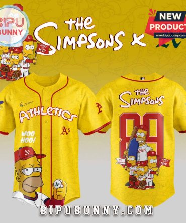 Athletics x The Simpsons Limited Edition Baseball Jersey
