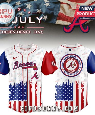 Atlanta Braves Independence Day Baseball Jersey 2025