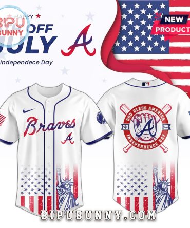Atlanta Braves MLB Independence Day 2025 Baseball Jersey