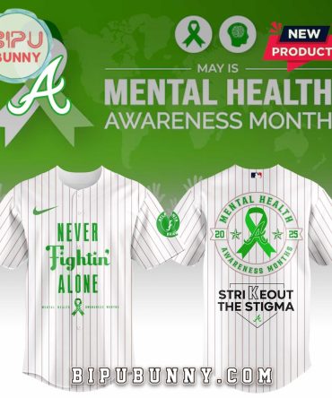 Atlanta Braves MLB Mental Health Awareness Baseball Jersey