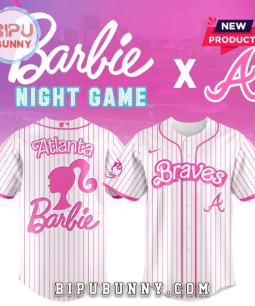 Atlanta Braves MLB x Barbie Night Game Baseball Jersey
