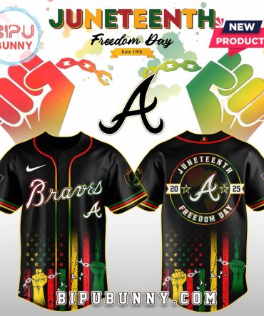 Atlanta Braves MLB x Juneteenth Day 2025 Baseball Jersey