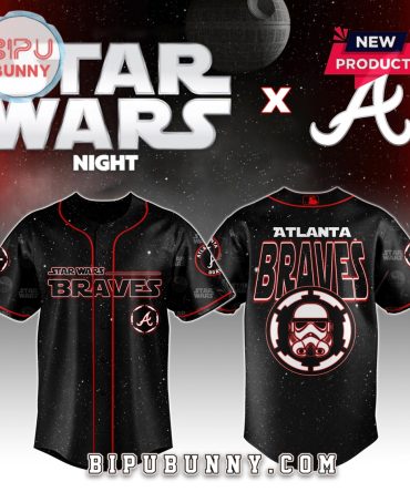 Atlanta Braves MLB x Star Wars Night 2025 Baseball Jersey