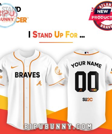 Atlanta Braves x Stand Up To Cancer 2025 Baseball Jersey