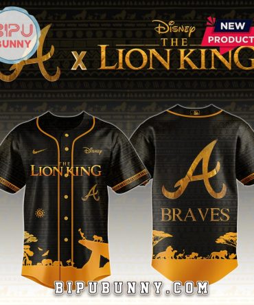 Atlanta Braves x The Lion King Exclusive Baseball Jersey