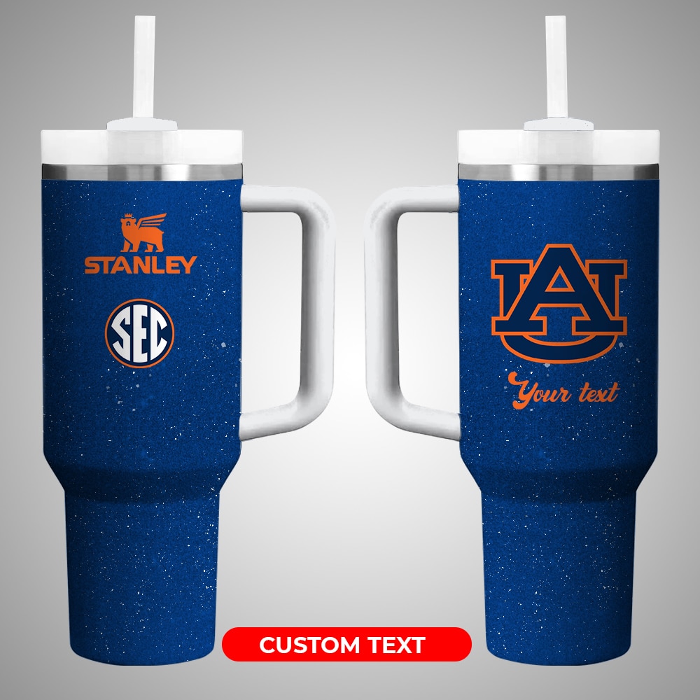Customizable SEC Stanley Tumbler with Handle - Personalize Your Drinkware